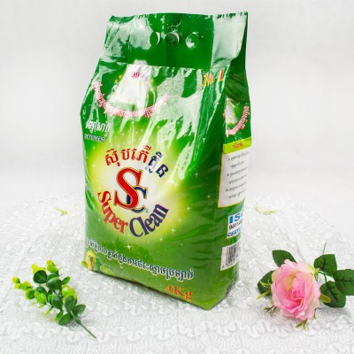 custom sizes and logo eco friendly laundry detergent soap washing powder from Dongguan detergent factory